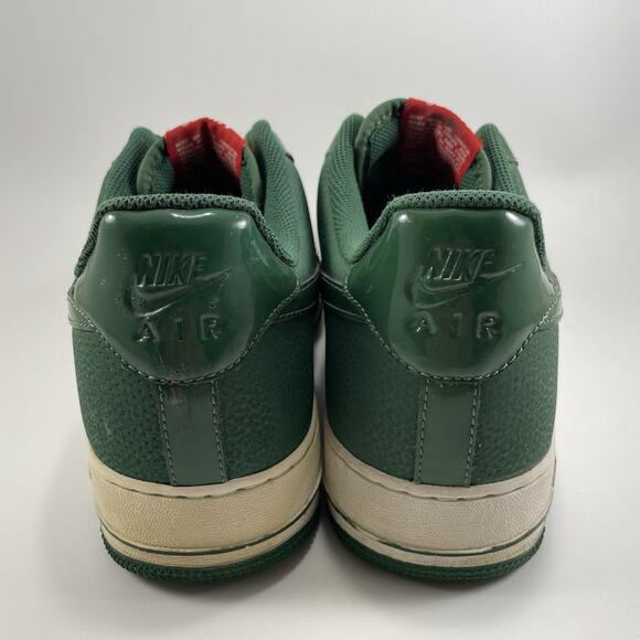 Nike Air Force 1 Low '07 Gorge Patent Leather Green Mens Size 11.5 #315122-301 - Picture 4 of 9